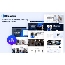 Consaltim - Business Consulting Service WordPress Theme