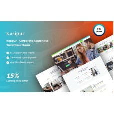 Kasipur - Corporate Responsive WordPress Theme