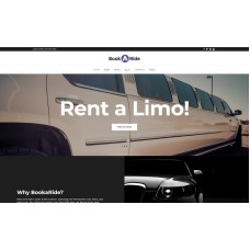 BookaRide - Limousine Car Rental Services WordPress Theme