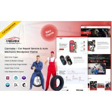 Carmake  -  Car Repair Service & Auto Mechanic WordPress Theme