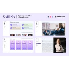 SABINA - Psychologist WordPress Theme