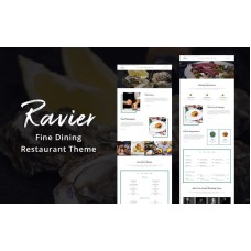 Ravier - Elegant Restaurant WordPress Theme