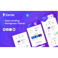 Zomia - Saas & Startup WordPress Theme.