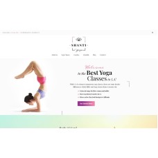 Shanti - Yoga Studio WordPress Theme