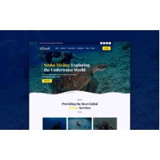Scudi - Scuba  Diving Center WordPress Theme