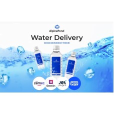AlpinePond - WordPress Bottled Water Website Template