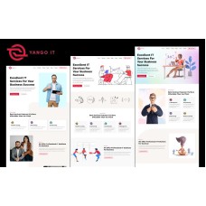 Yango - Technology IT Solutions, Services Provider Company and Business Elementor WordPress Theme