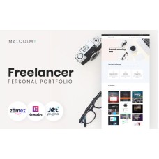 MalcolmY - Professional and Good-Looking Web Design Portfolio Templates