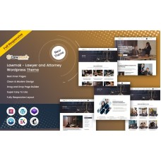 Lawmak - Lawyer and Attorney WordPress Theme