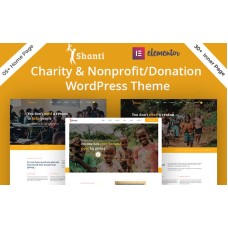 Shanti - Charity & Nonprofit/Donation WordPress Theme