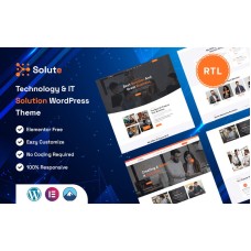 Solute - Technology & IT Solutions Wordpress Theme