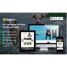 Gogrin - Pet Care & Pet Shop WordPress Theme