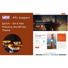Quicm  - Oil and Gas Industrial WordPress theme