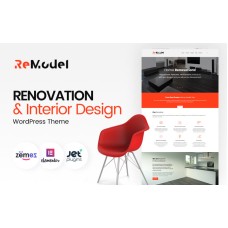 Remodel - Renovation & Interior Design WordPress Theme