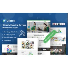 Clinex - Cleaning Services WordPress Theme