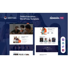 Abhyas - Online Courses & Education WordPress Theme