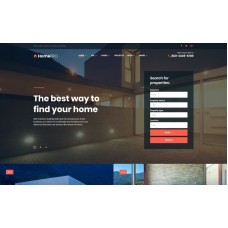 HomePro Real Estate Portal WordPress Theme
