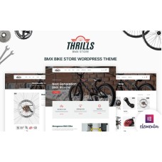 Thrills - Bicycle and Bike Shop WordPress Theme