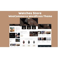 Watches Store WooCommerce Elementor WordPress Theme