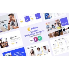 Dealom - Classic Business Agency WordPress Elementor Theme