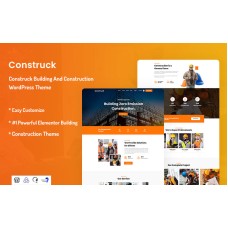 Construck - Building And Construction WordPress Theme