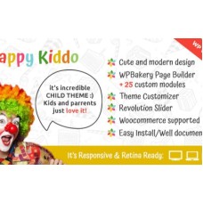 Happy Kiddo - Multipurpose Kids WordPress Theme