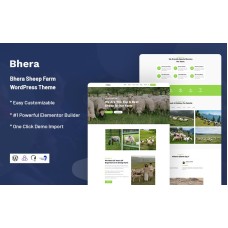Bhera - Sheep Farm Responsive WordPress Theme