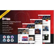 Elektree - Electrician & Repairing WordPress Theme