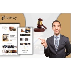 Powar-Lawzy Lawyers and Law Firm Landing Page WordPress Theme