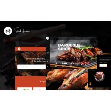 Steakhouse Restaurant  Bakery Hotel Booking and Woocommerce Theme