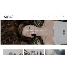 Sprout - Personal Blog WordPress Theme