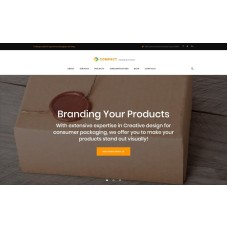 Compact - Packaging Company WordPress Theme