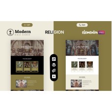 Modern - Church And Religion WordPress Theme
