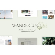 Wanderlust Life - Nomad and Travel Blog WordPress Theme