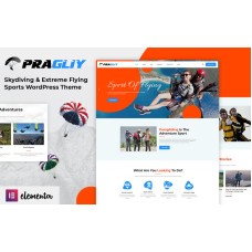 Pragliy - Skydiving, Paragliding and Adventure WordPress Theme