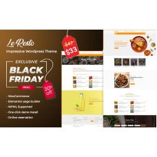 Le Resto - Restaurant WordPress Theme
