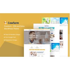 Cowfarm - Milk and Dairy Responsive WordPress Theme