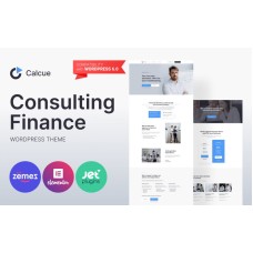 Calcue - Consulting Finance WordPress Theme