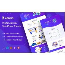 Zomia Digital Agency & WordPress Theme