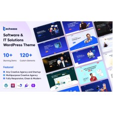 Techsaas - Software and IT Solution SaaS WordPress Theme