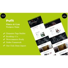 Pufit - Fitness & Gym Wordpress Theme