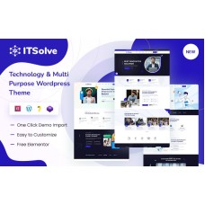 Digital Marketing and IT Solution Service WordPress Theme