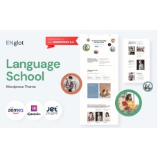 Englot - Clean Language Course WordPress Theme