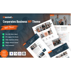 Maxmet - Corporate Business WordPress Theme