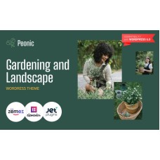 Peonic - Gardening and Landscape WordPress Theme