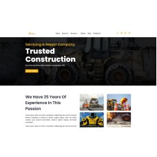 Taran  Constrution Divi Wordpress theme