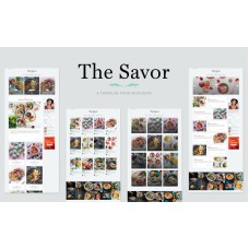 Savor - Recipe Food Blog WordPress Theme