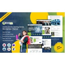 Washtub - Laundry And Dry Cleaning Service WordPress Theme