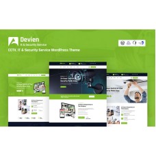 Devien - CCTV, IT and Security Service Responsive WordPress Theme