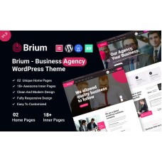 Brium – Consultancy & Business WordPress Theme